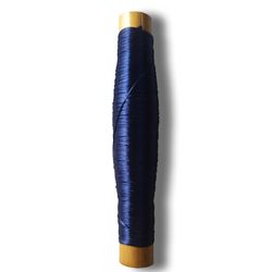 blue charcoal embroidery cross stitching needlework floss thread spool yarn bamboo count