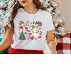christmas shirt for her, cute shirt for christmas, teacher christmas shirt, gift for her, graphic christmas shirt, women