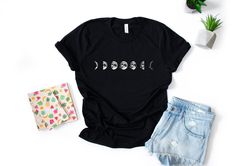 moon phases shirt - moon shirt - moon phases - unisex