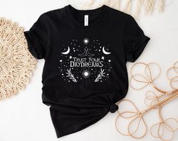 sun moon stars tee, celestial tee, graphic tee, sun shirt, one with the sun, boho shirt, vintage tee, mystical tee, moon