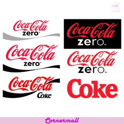 coca cola logo bundle svg, coke logo svg, soft drink logo svg