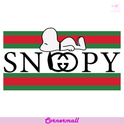 snoopy gucci logo svg, snoopy svg, gucci logo svg, gucci snoopy svg