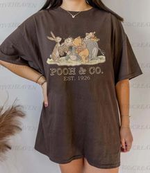 vintage pooh & co est 1926 shirt, cute pooh bear a