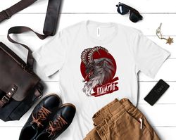 krampus shirt, krampus t shirt, santa claus shirt