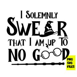 i solemnly sweer that i am up to no good svg, magic wand svg,  harry potter png digital file