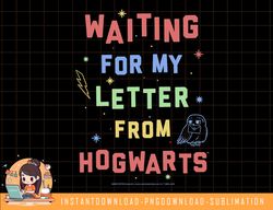 harry potter waiting for my letter from hogwarts png, sublimate, digital download