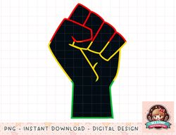 Juneteenth Celebrates Black African American Freedom Fist png, instant download, digital print