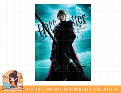 kids harry potter and the half-blood prince ron weasley poster png, sublimate, digital download