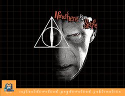 harry potter voldemort nowhere is safe png, sublimate, digital download