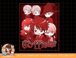 kids harry potter gryffindor house group shot anime png, sublimate, digital download