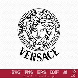 versace logo svg, logo brand svg, fashion logo svg, logo svg, fashion svg, instant download