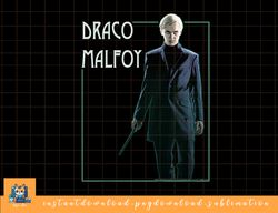 kids harry potter draco malfoy simple framed portrait png, sublimate, digital download