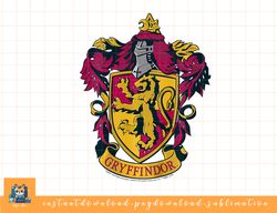 kids harry potter gryffindor house crest png, sublimate, digital download