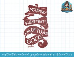 kids harry potter i solemnly swear that i am up to no good png, sublimate, digital download