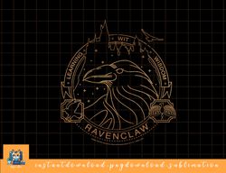 kids harry potter ravenclaw line art logo png, sublimate, digital download