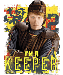 kids harry potter ron weasley i m a keeper portrait t-shirt.pngkids harry potter ron weasley i m a keeper portrait t-shi