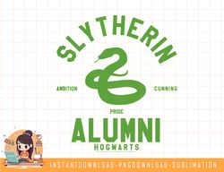 kids harry potter slytherin alumni png, sublimate, digital download