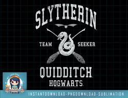 kids harry potter slytherin team seeker text png, sublimate, digital download