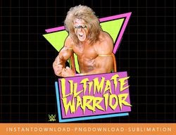 wwe ultimate warrior retro flex poster t-shirt copy