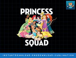 disney princess squad group png, sublimate, digital print