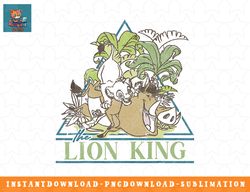 disney lion king bohemian style geometric portrait png, sublimation, digital download