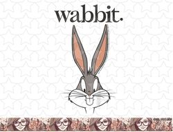 kids looney tunes bug bunny wabbit big face png, sublimation, digital download