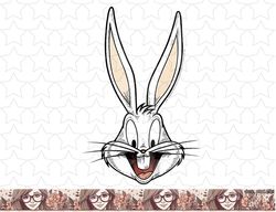 kids looney tunes bugs bunny sketched big face png, sublimation, digital download