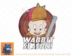 kids looney tunes elmer fudd its wabbit season png, sublimation, digital download