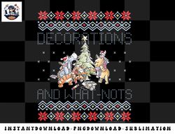 disney christmas winnie the pooh decorations and what-nots png, sublimation, digital download