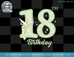 disney peter pan 18th birthday tinkerbell portrait png, digital prints