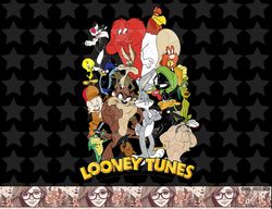 looney tunes character stack logo png, sublimation, digital download