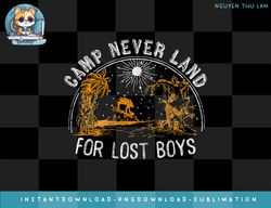 disney peter pan camp neverland for lost boys png, digital prints