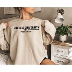 custom college sweatshirts,custom university sweatshirt,custom design university tshirt,personalized college program shi