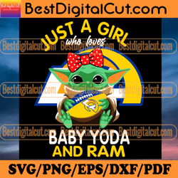 just a girl who loves baby yoda and los angeles ra