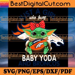 just a girl who loves baby yoda and denver broncos