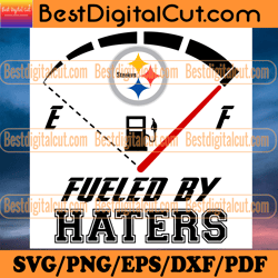 pittsburgh steelers fueled by haters svg, sport sv