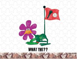 looney tunes daffy duck screwball flower png, sublimation, digital download