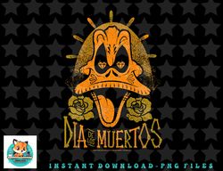 looney tunes daffy dia de los muertos png, sublimation, digital download