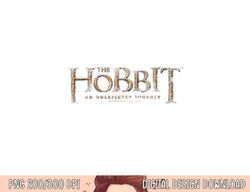 hobbit distressed logo  png, sublimation