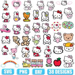 hello kitty svg,hello kitty bow svg,sanrio svg,hello kitty svg cricut