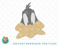 looney tunes daffy duck big face png, sublimation, digital download