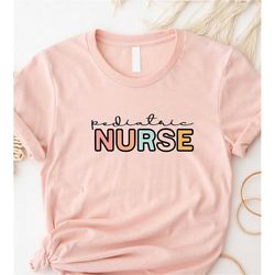 pediatric nurse t-shirt for registered nurse, gift for nurse, blessed nursing shirt, funny nurse gift for her, inspirati