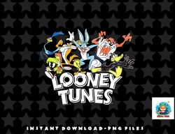 looney tunes group running poster png, sublimation, digital download