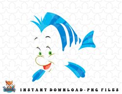 disney the little mermaid flounder costume png, sublimation, digital download