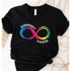 Neurodiversity T-Shirt, Autism Awareness Shirt, Embrace Neurodiversity, Autism Support Shirt, Neurodiversity Is Beautifu