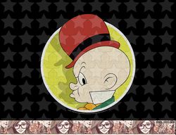 looney tunes elmer fudd profile portrait png, sublimation, digital download