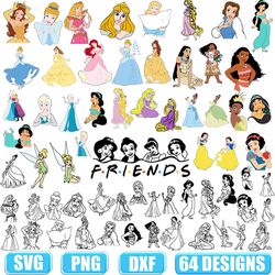 disney princess svg,princess svg,cinderella svg,moana svg,jasmine svg,ariel svg,alice svg,aurora svg