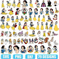 snow white svg,seven dwarfs svg,dopey svg,7 dwarfs svg,snow white apple svg,snow white silhouette svg