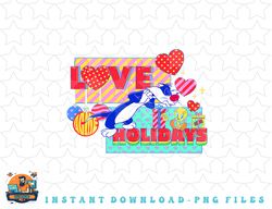 looney tunes christmas sylvester and tweety holiday love png, sublimation, digital download