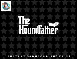 mens funny basset hound father dog shirt the houndfather png, sublimation, digital download